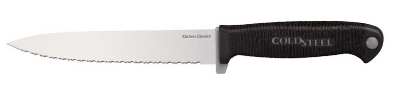 Нож "Utility Knife" кухонный, сталь German 4116, длина клинка 6", рукоять пластик, черная