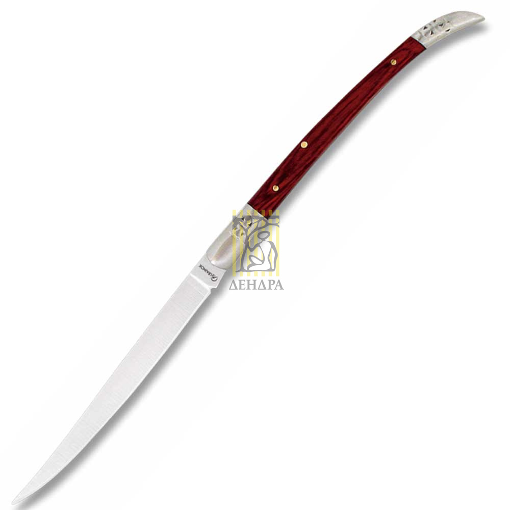 Нож складной наваха ESTILETE, длина клинка 7 см, материал клинка Stainless Steel, рукоять красное ст