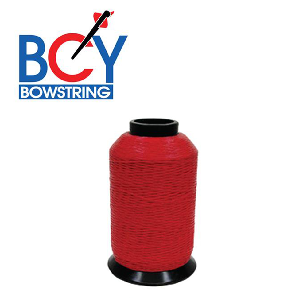 Нить для изготовления тетивы Dacron B55, вес 1/4 фунта, производитель BCY, цвет красный