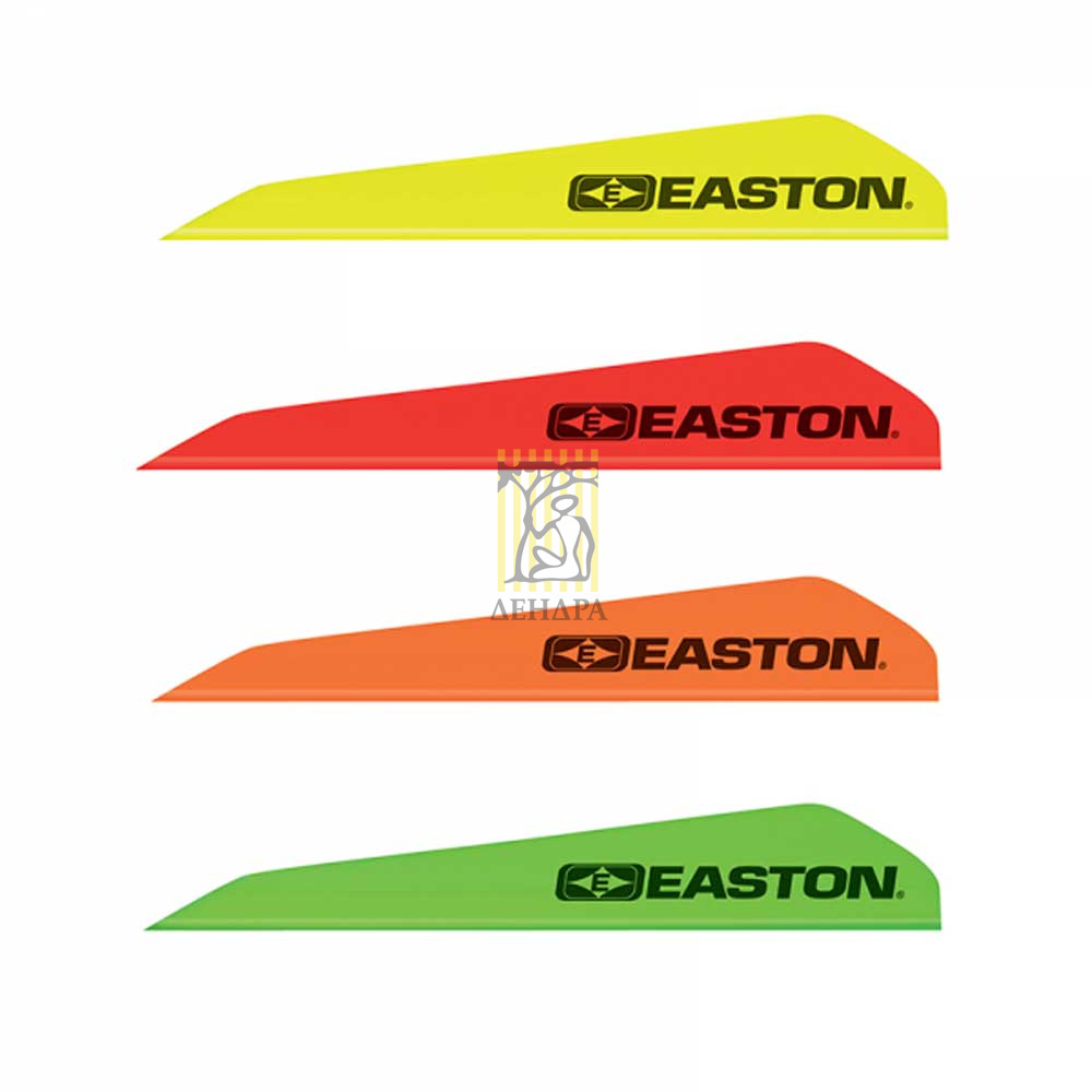 Оперение для арбалетных стрел BTV Crossbow, длина 3", цвет желтый, 100 шт в упаковке