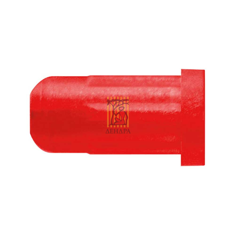 Хвостовик для арбалетных стрел FMJ плоский Flat Back, цвет красный, 1 шт