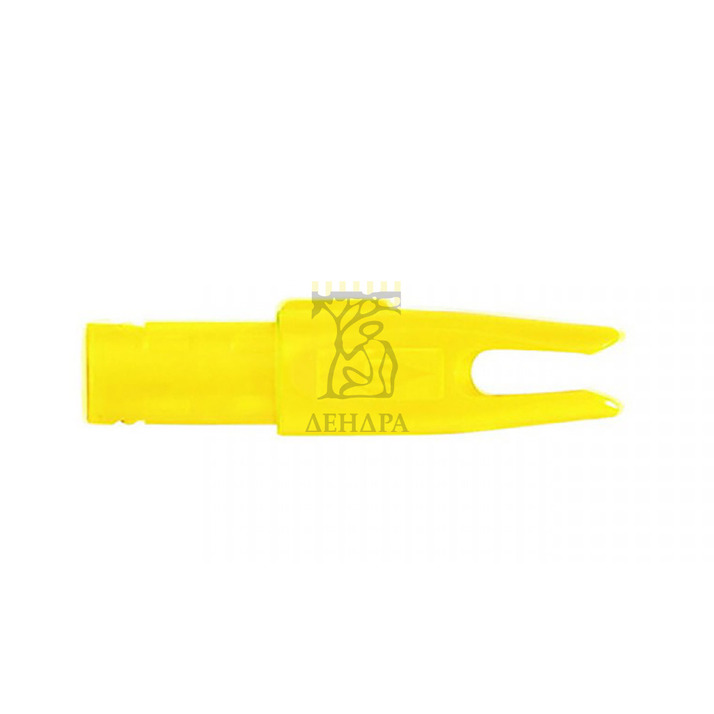 Хвостовик для стрел SUPER Nock, цвет желтый, 1 шт в комплекте