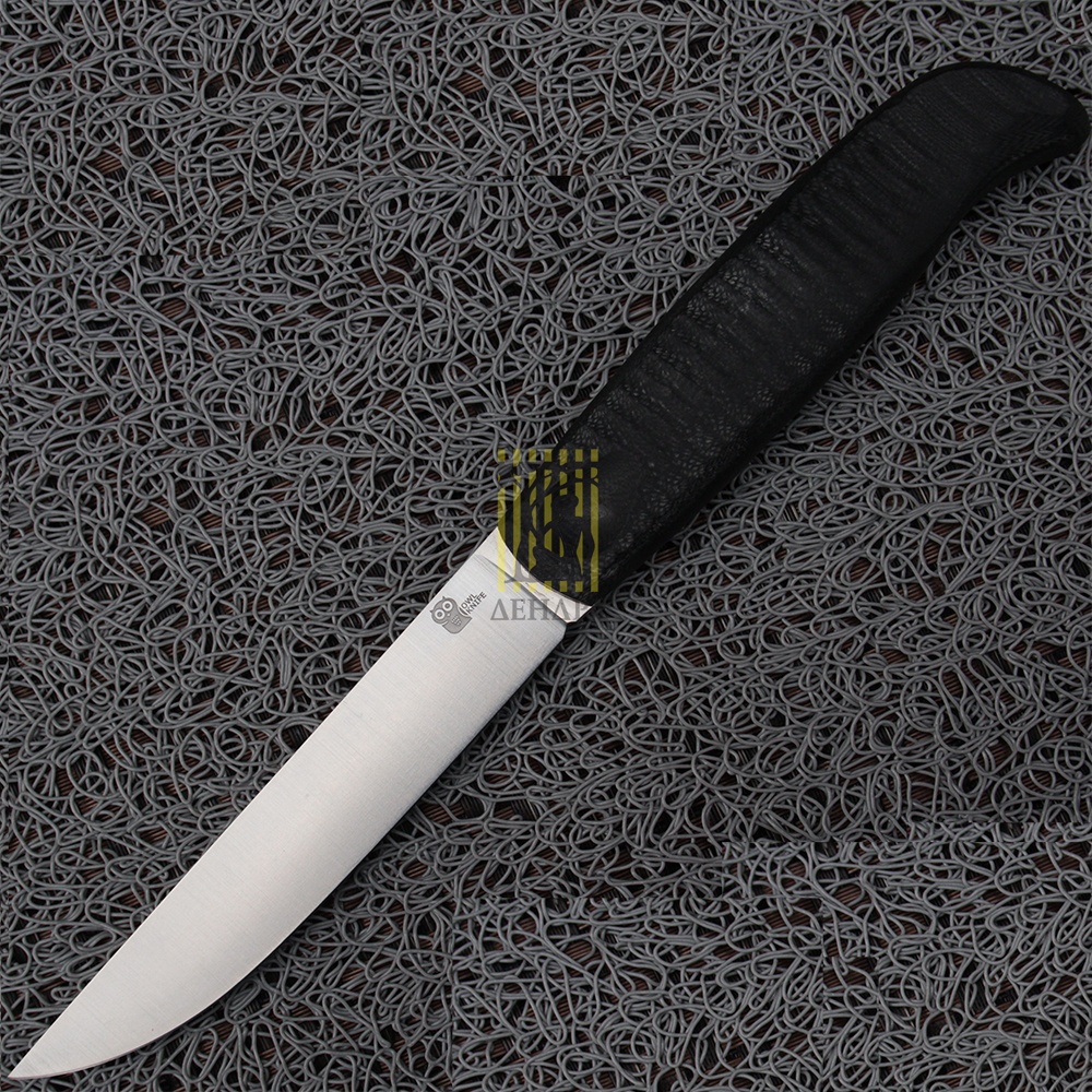 Нож OWL KNIFE NORTH сталь N690, Рукоять G10, ножны кожа,спуски от обуха
