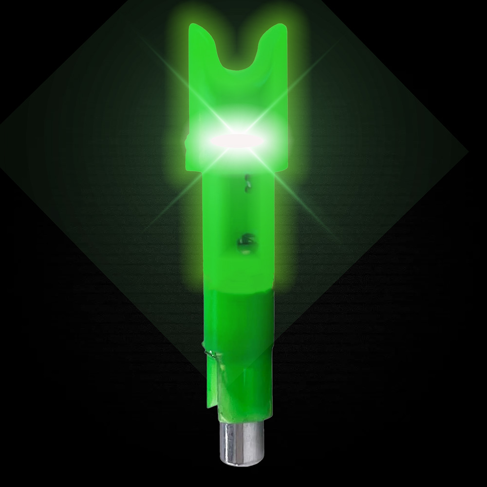 Хвостовик светящийся Alpha-Blaze, цвет зеленый, 3 шт.