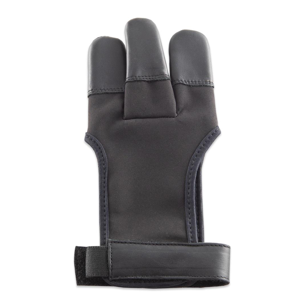 Перчатки Soft Shell для стрельбы из лука, производитель Buck Trail, водонепроницаемые, кожаные пальц