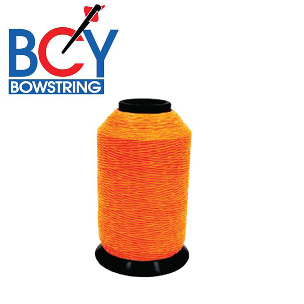 Нить для изготовления тетивы Dacron B55, вес 1 фунт, производитель BCY, цвет ярко-оранжевый