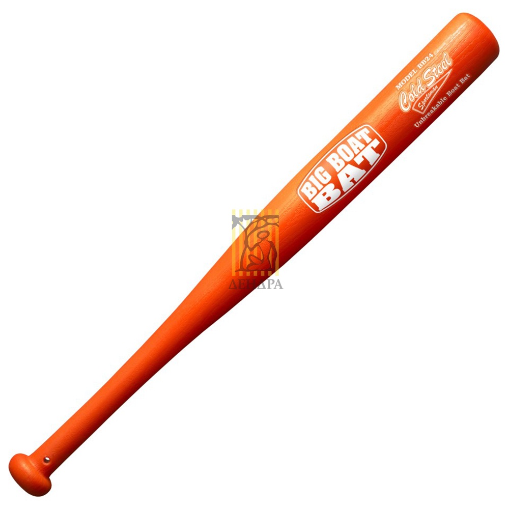 Бита бейсбольная "Boat Bat", длина 24", материал высокопрочный полипропилен, оранжевая
