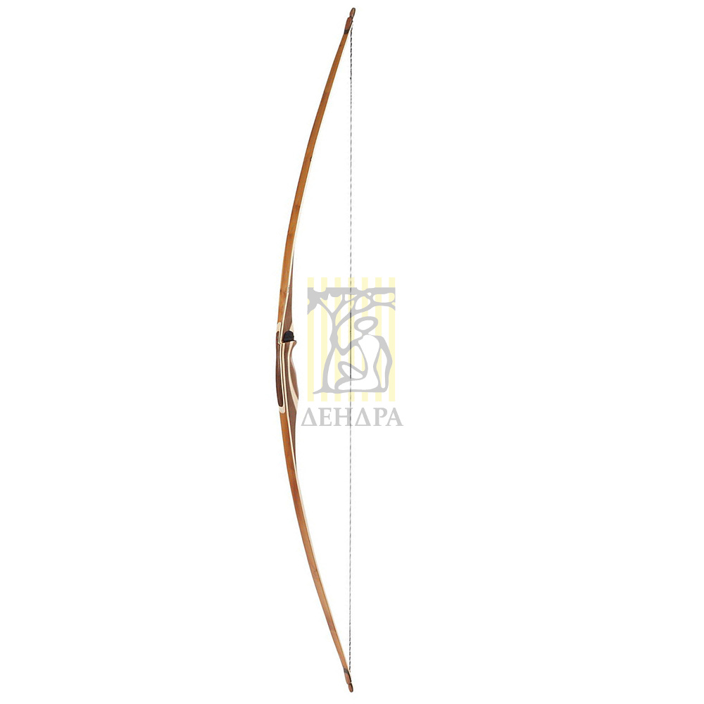 Лук традиционный "Long Viper", правый, 55Lbs, длина 68", материал дерево/ламинат, в комплекте полочк