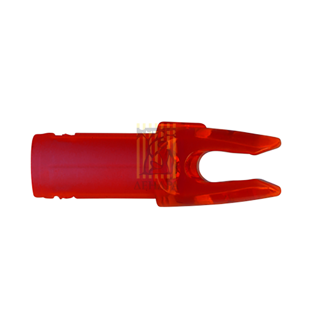 Хвостовик для лучных стрел MicroLite Super Nock, цвет красный, 100 шт в упаковке