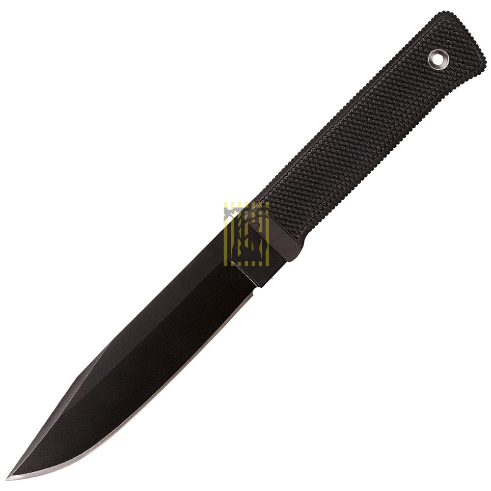 Нож "Survival Rescue Knife" с фиксированным клинком, длина клинка 6", сталь VG-1, черное матовое пок
