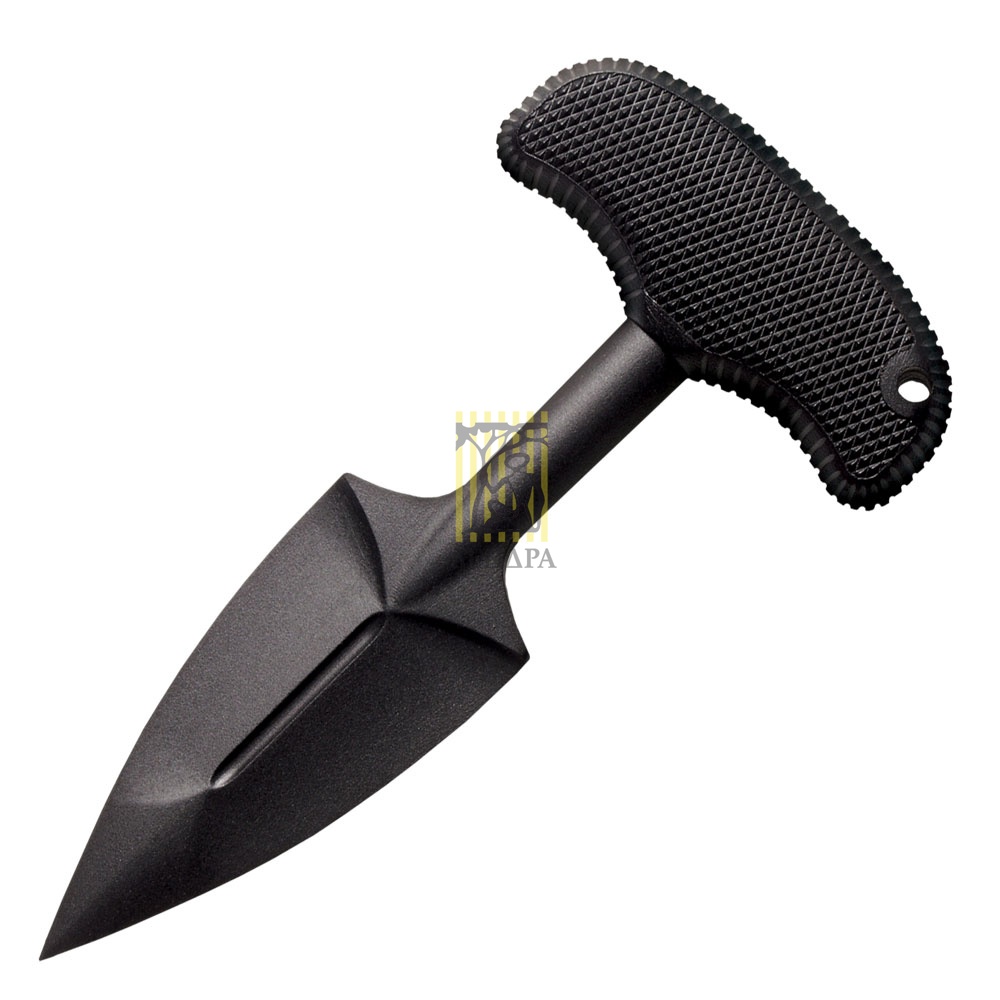 Нож "FGX Push Blade II" с фиксированным клинком, обоюдоострый, материал клинка грайвори, рукоять кра