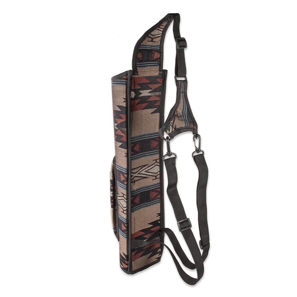 Кивер Buck Trail для стрел, длина 52 см, вместимость до 24 стрел, правый/левый, цвет коричневый с тр