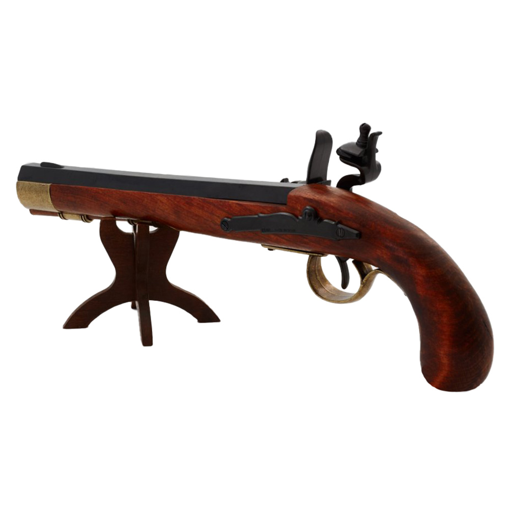 Пистолет Кентукки кремневый, репродукция из дерева и металла с имитацией механизма заряжания и стрел