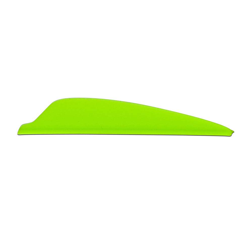 Оперение для стрел пластиковое, производитель Flex-Fletch, форма Shield, длина 1,87", цвет зеленый к