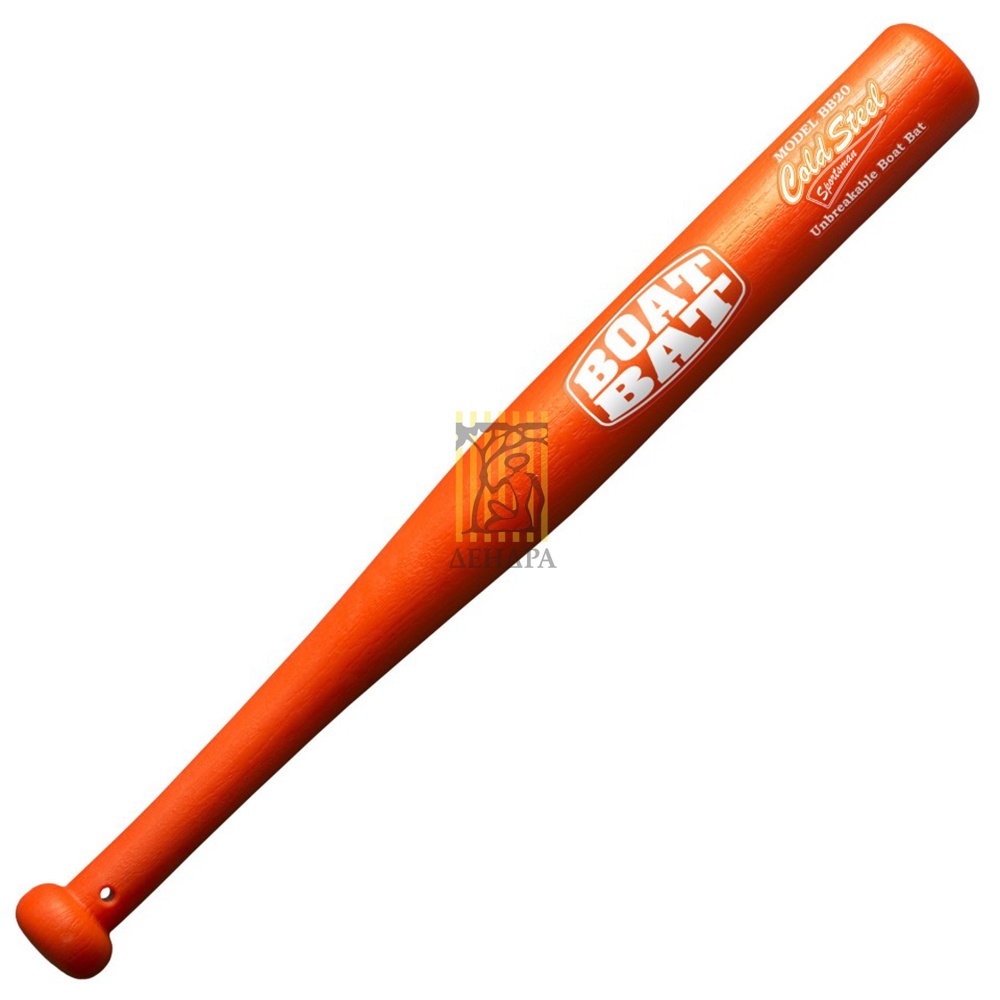 Бита бейсбольная "Boat Bat", длина 20", материал высокопрочный полипропилен, оранжевая