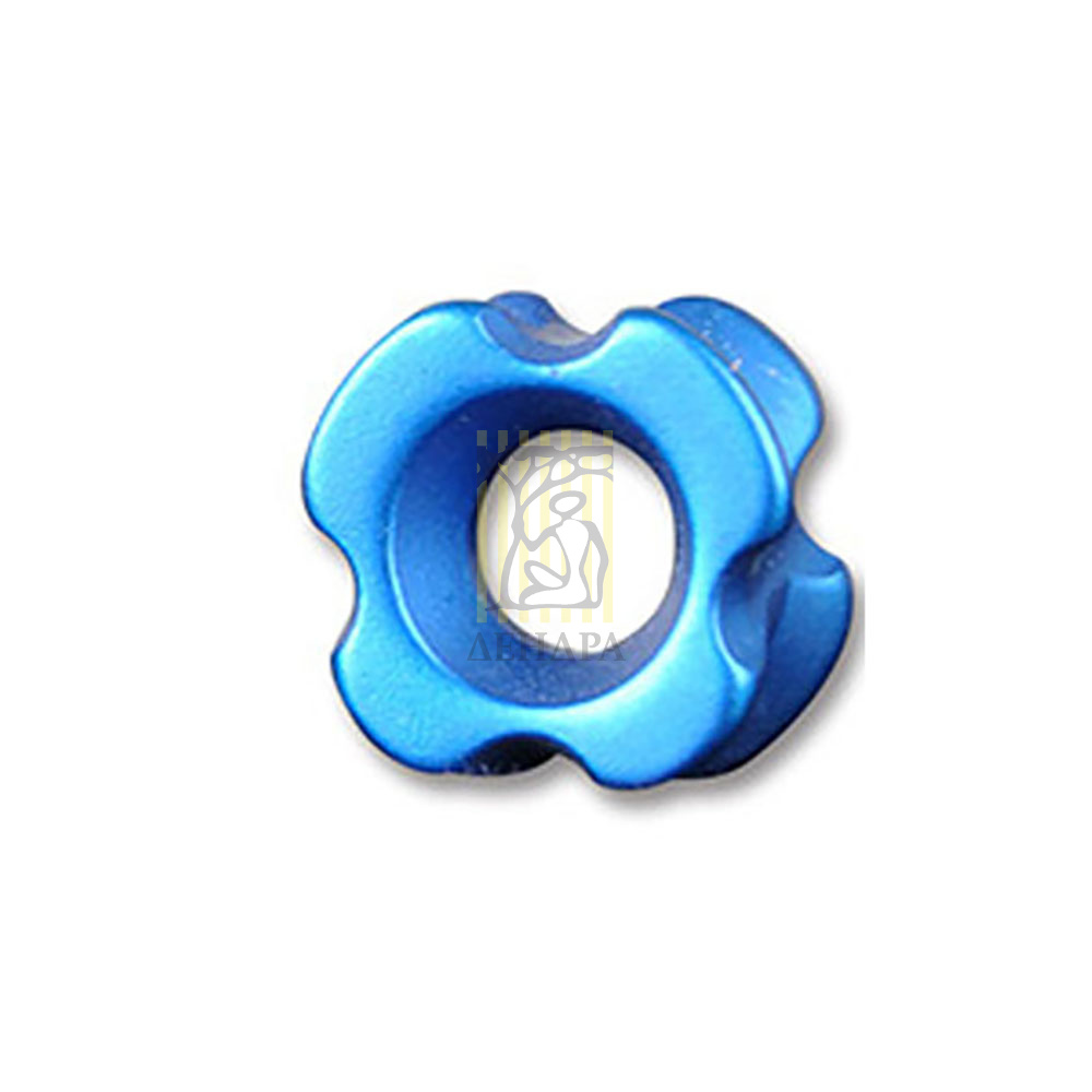 Пип-сайт Element, диаметр отверстия 1/4", материал алюминий, синий