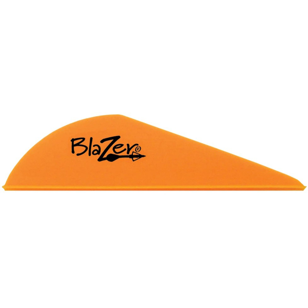 Оперение для стрел пластиковое Blazer, размер 2", цвет оранжевый, производитель Bohning, 100 шт. в у