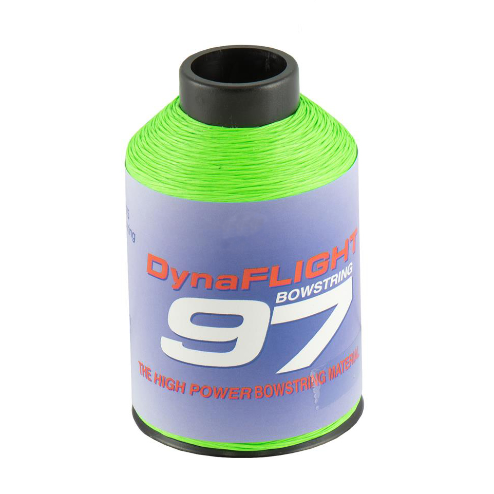 Нить Dynaflight 97 SK75 для изготовления тетивы, вес 1/4 фунт, цвет неоново-зеленый