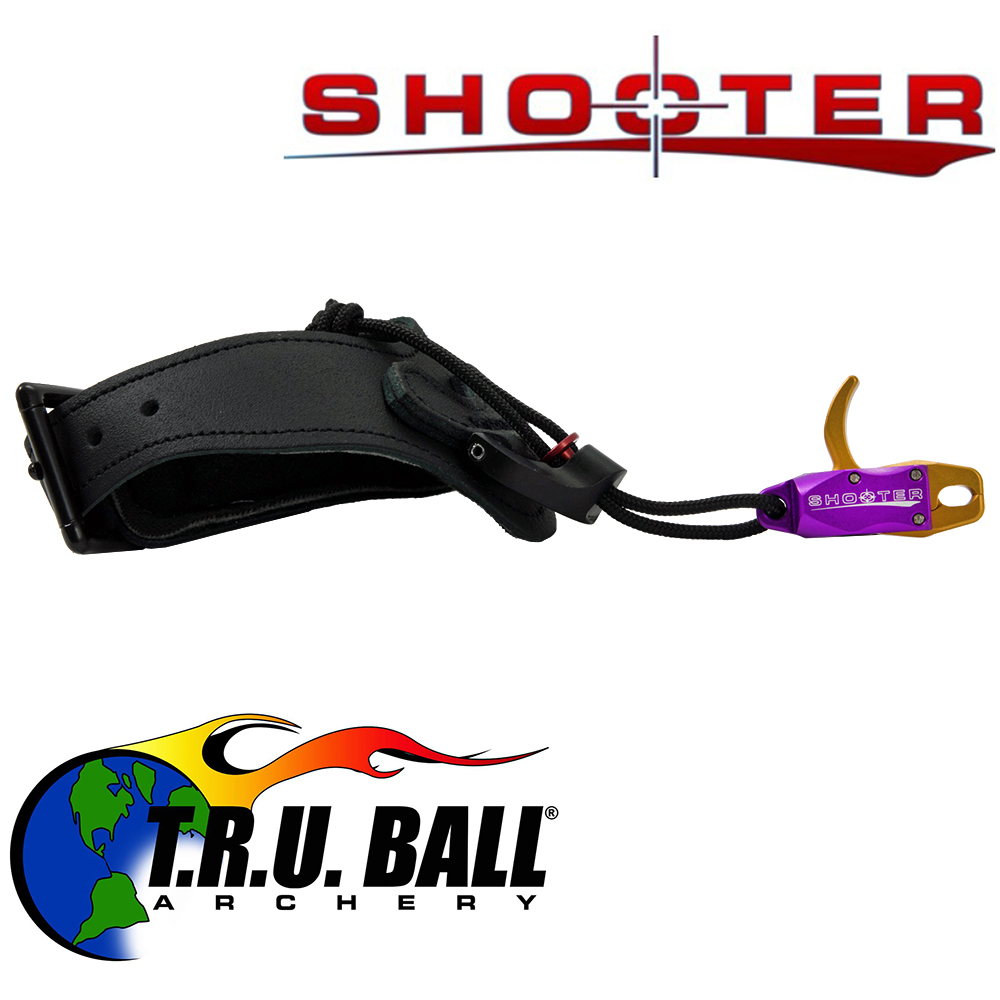 Релиз SHOOTER для стрельбы из лука на пряжке, цвет фиолетовый, размер L