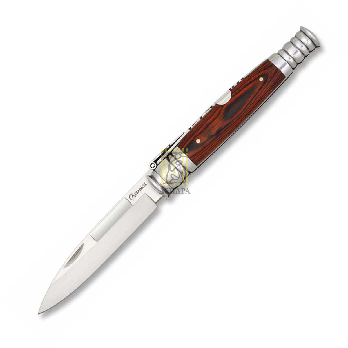 Нож складной Punta Espada, длина клинка 9 см, рукоять красное дерево, подарочная упаковка