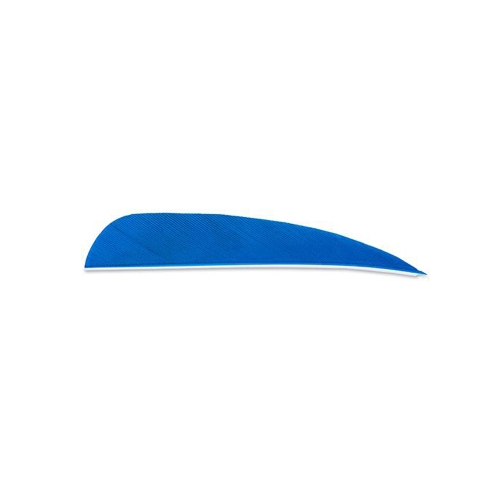 Оперение для стрел Buck Trail, форма Round, размер 3", цвет синий, 100 шт/уп