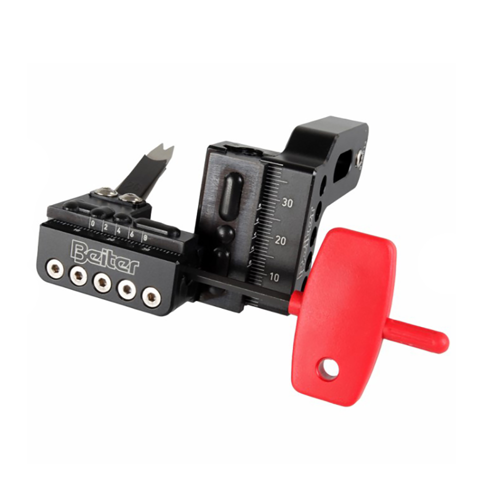 Полочка для блочного лука с микронастройками, правая, производитель Beiter, цвет черный