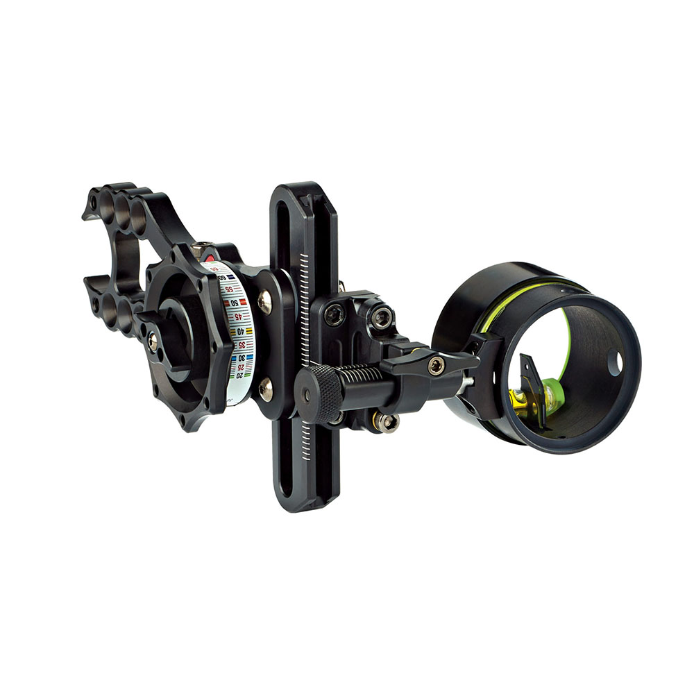 Прицел для блочного лука Tetra Ryz с Multi-pin Technology, диаметр скопа 42 мм, размер пина 019", цв