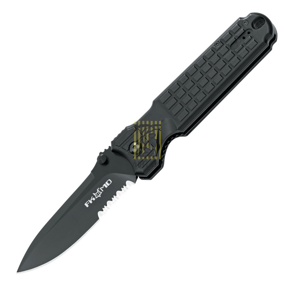 Нож "FKMD PREDATOR II" складной, сталь N 690Со, твердость 60 HRC, тефлоновое покрытие, рукоять пласт