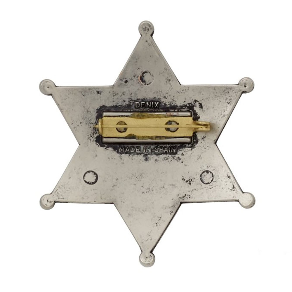 Значок шерифа (шестиконечная звезда), никель