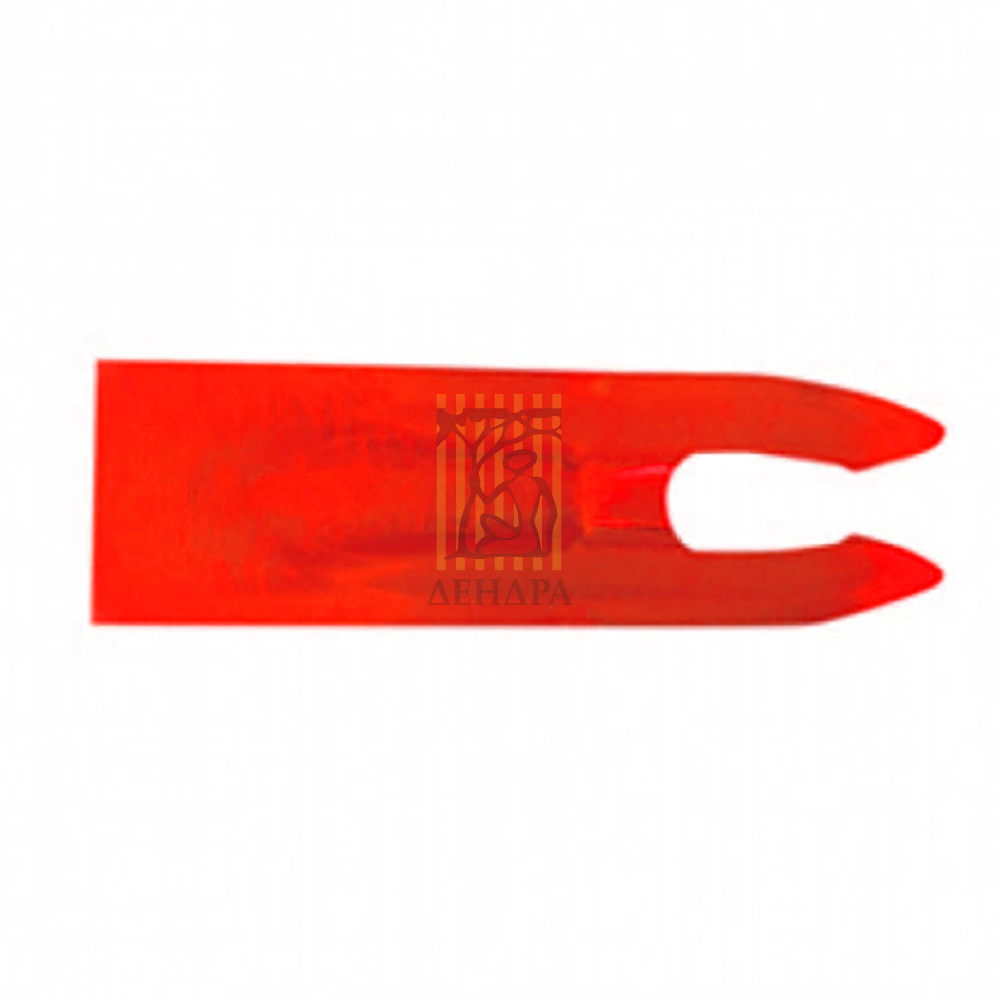 Хвостовик для стрел PlastiNock, размер 9/32, цвет ярко-красный, 1 шт