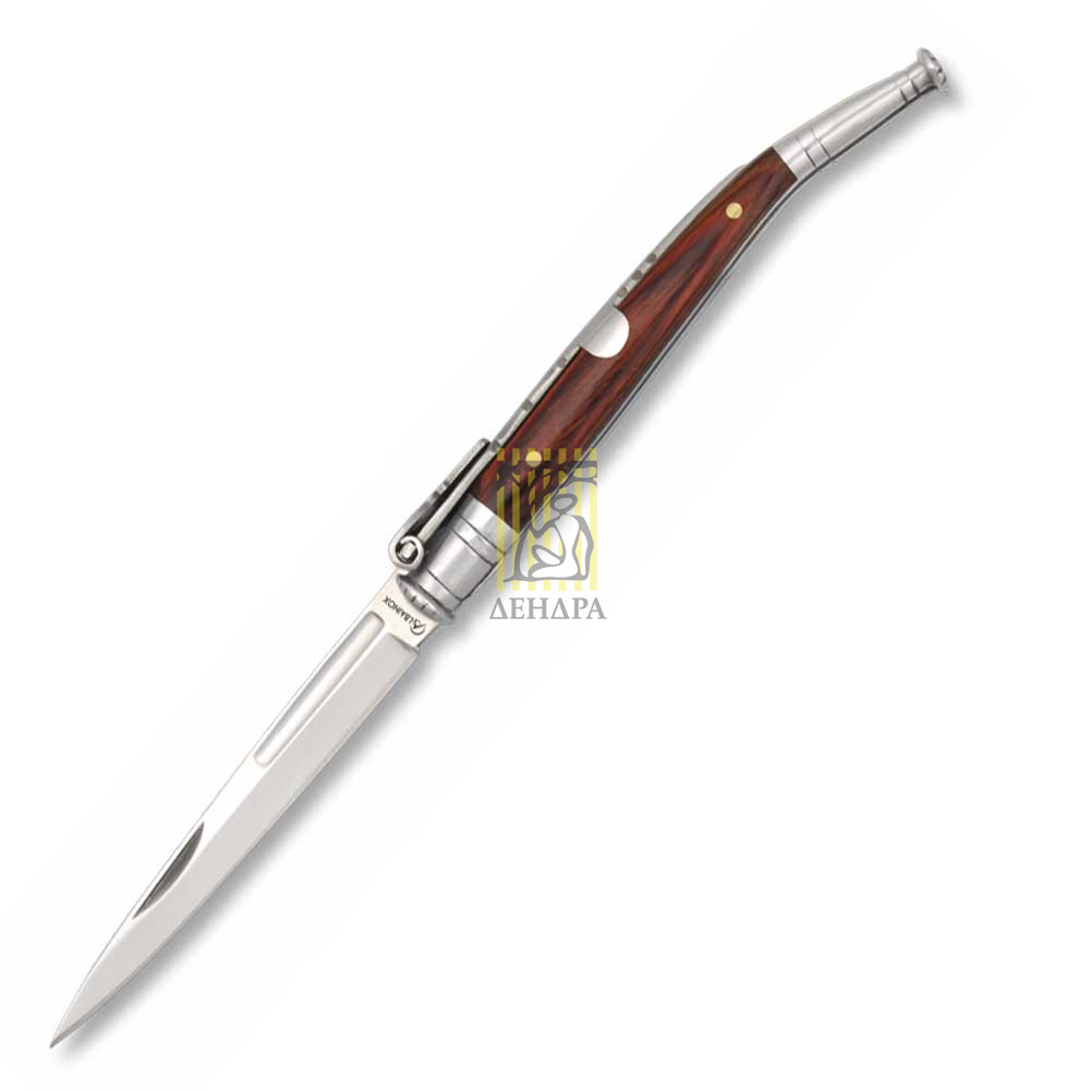 Нож складной наваха ESTILETE, длина клинка 9,7 см, материал клинка Stainless Steel, рукоять красное
