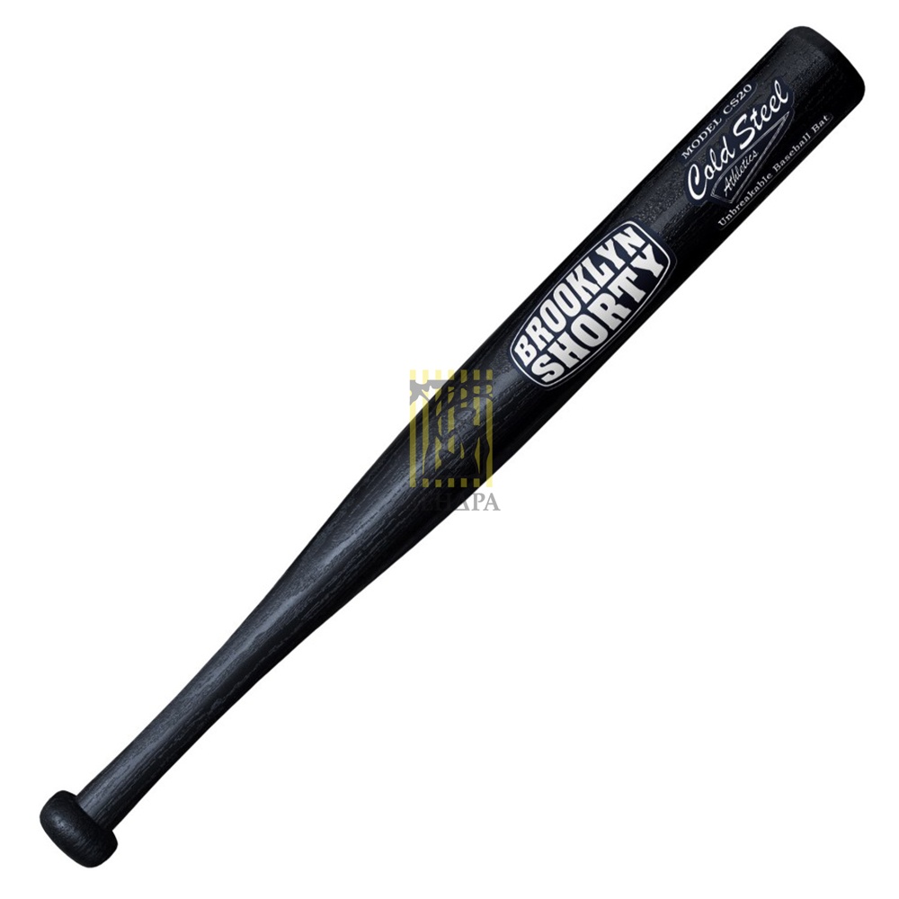 Бита бейсбольная "Brooklyn Shorty", длина 51 см, материал полипропилен, цвет черный