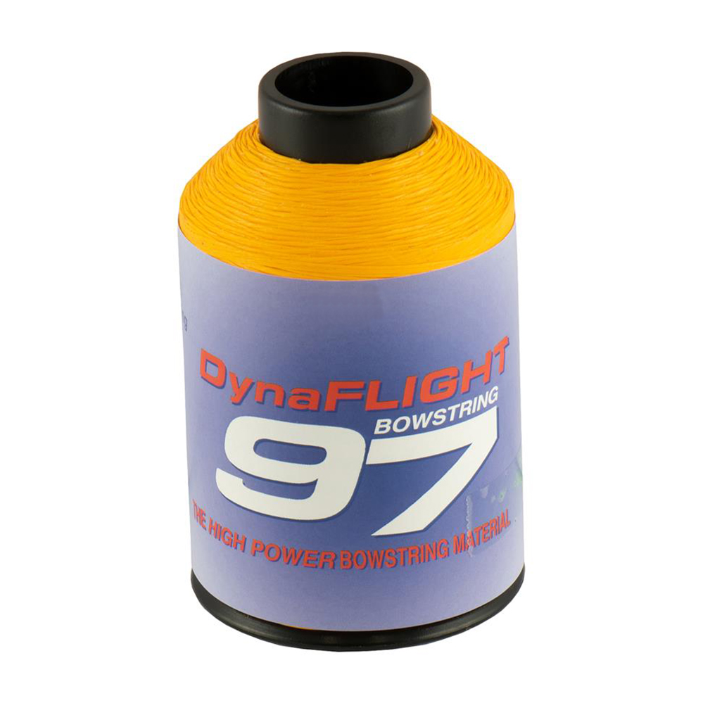 Нить Dynaflight 97 SK75 для изготовления тетивы, вес 1/4 фунт, цвет желтый