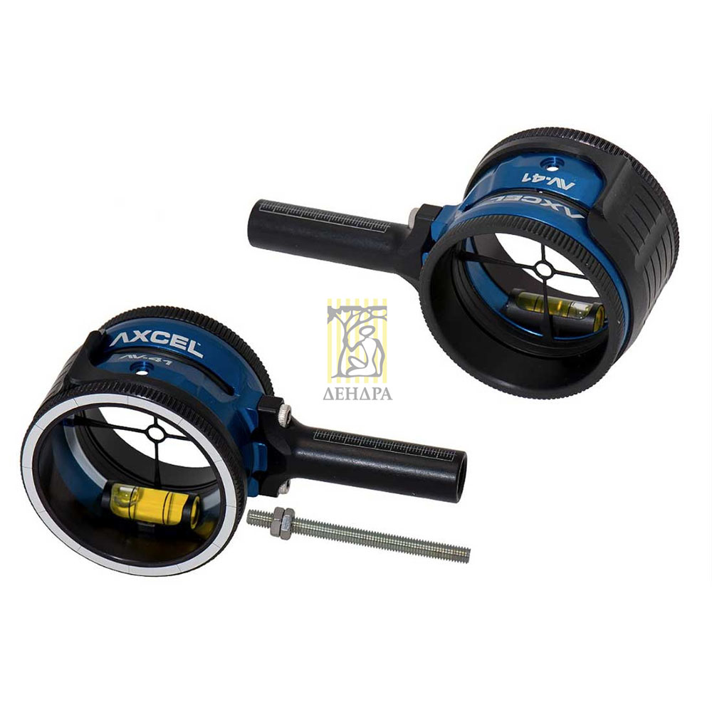 Скоп для блочного лука AXCEL Plus/Pro, диаметр 41 мм с регулировкой яркости, цвет синий