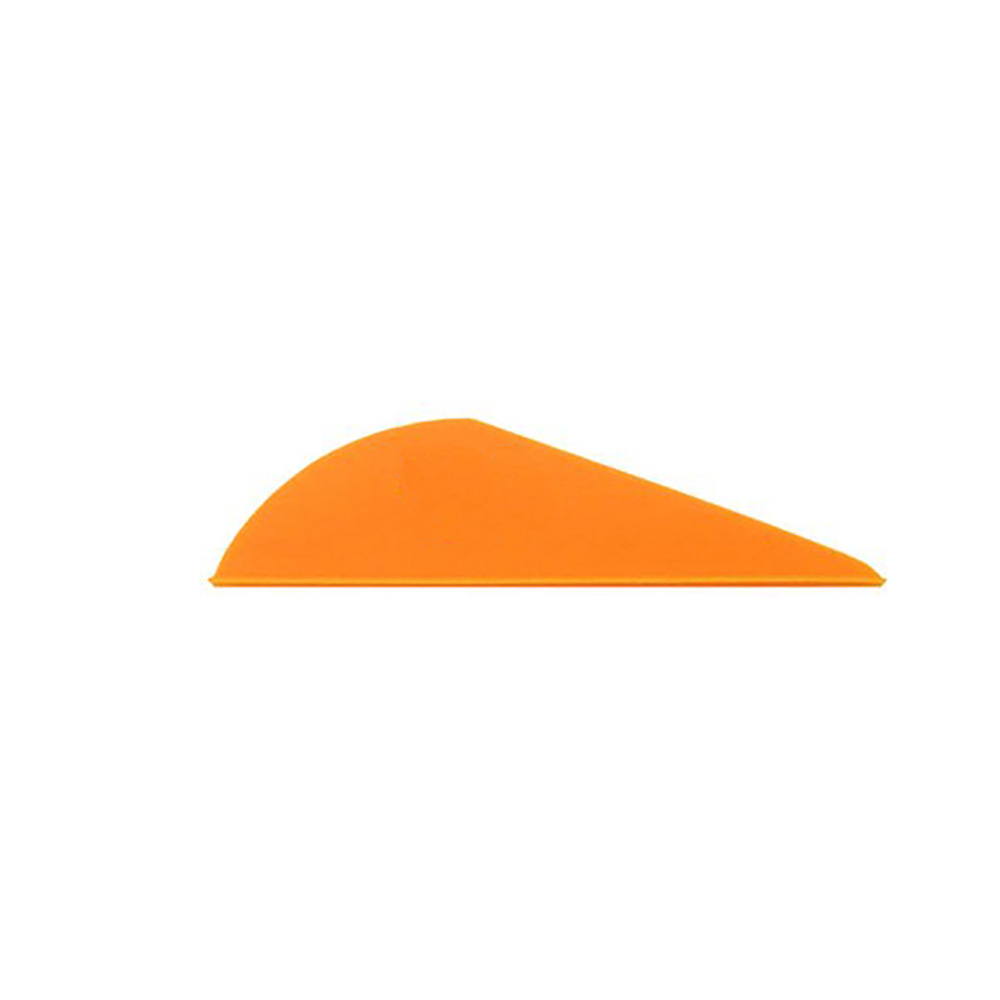 Оперение для стрел Parabolic, размер 2", цвет оранжевый, 100 шт