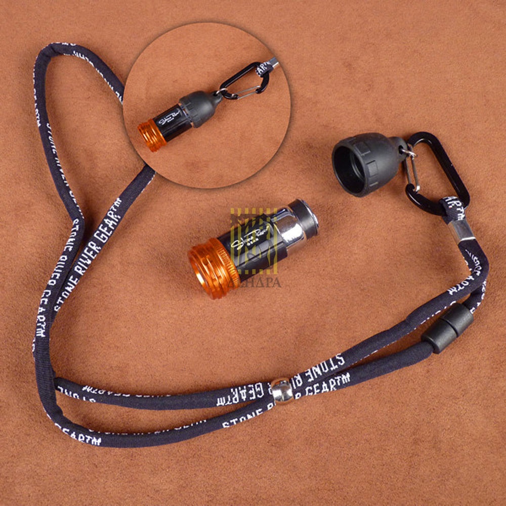 Карманный диодный фонарь с возможностью зарядки от автомобильного аккумулятора