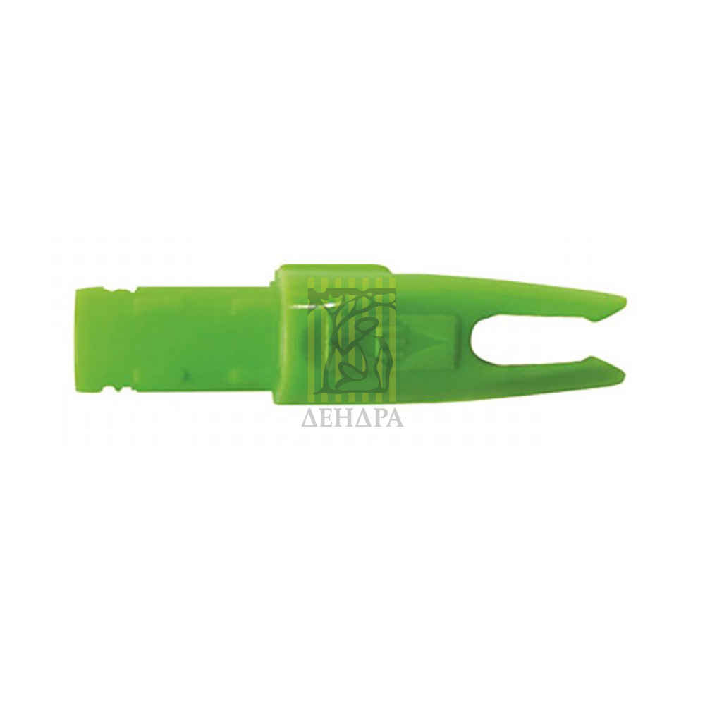 Хвостовик для лучных стрел SUPER Nock, цвет зеленый, 1 шт в комплекте