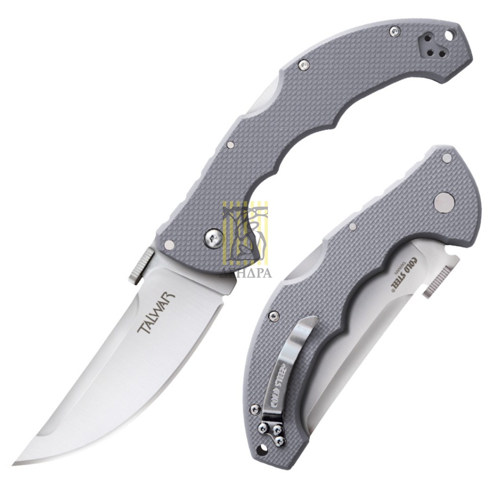 Нож "Talwar 4" складной, сталь Carpenter CTS® XHP, рукоять пластик G-10, цвет серый, клипса