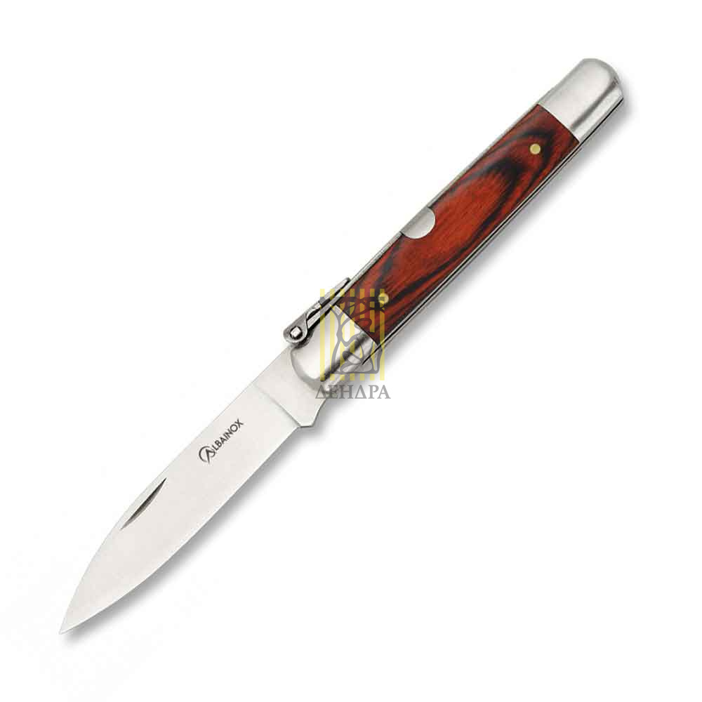 Нож складной наваха MACHETE, длина клинка 8,5 см, материал клинка Stainless Steel, рукоять красное с