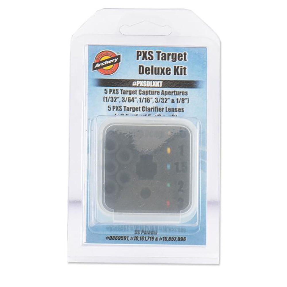 Набор из 5 линз (#0,5; #1; #1,5; #2; #3) и 5 апертур (1/32", 3/64", 1/16", 3/32", 1/8") Deluxe PXS,