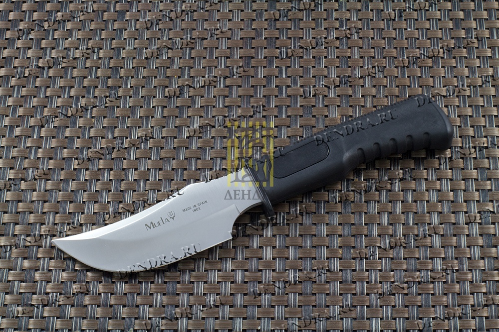 Нож-скиннер "SG-12", клинок 12 см, рукоять  Kraton®, ножны кожа