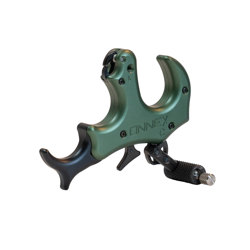 Релиз для лука Onnex кликер, Т-образный, производитель Stan, размер L, цвет серо-зеленый с черным