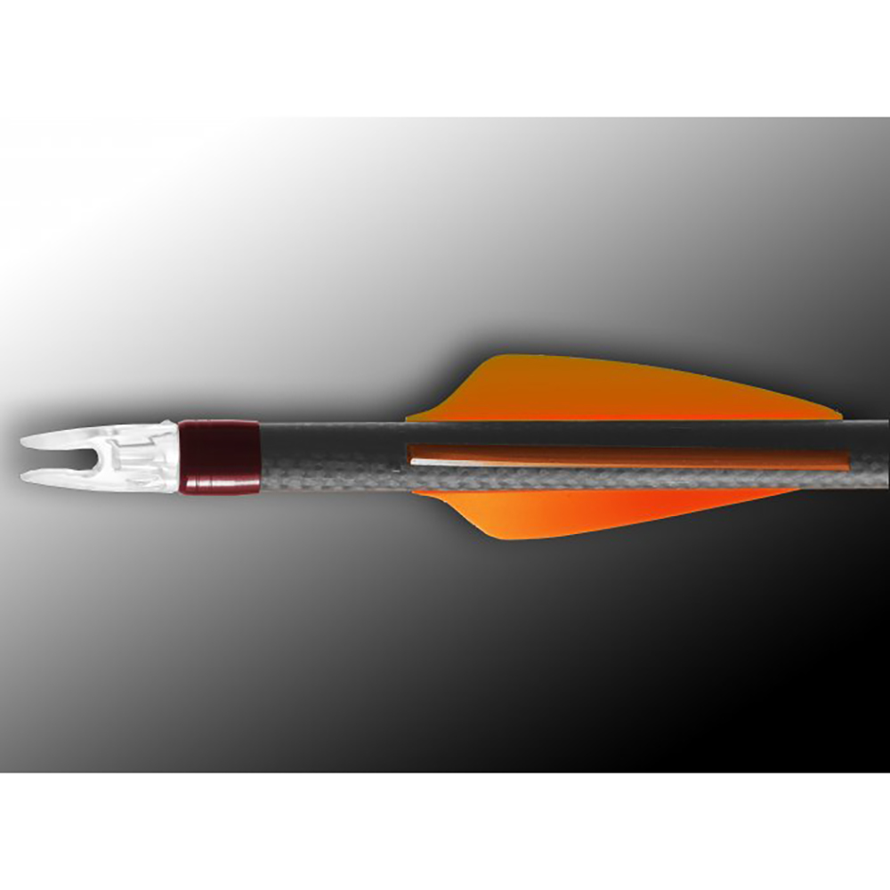 Оперение для стрел пластиковое, производитель Flex-Fletch, форма Shield, длина 1,87", цвет светло-ор