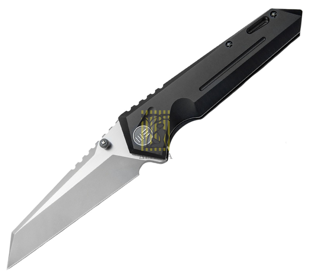 Нож складной  609J, цвет черный,  сталь CPM-S35VN, длина клинка 104 мм, рукоять титан, frame-lock