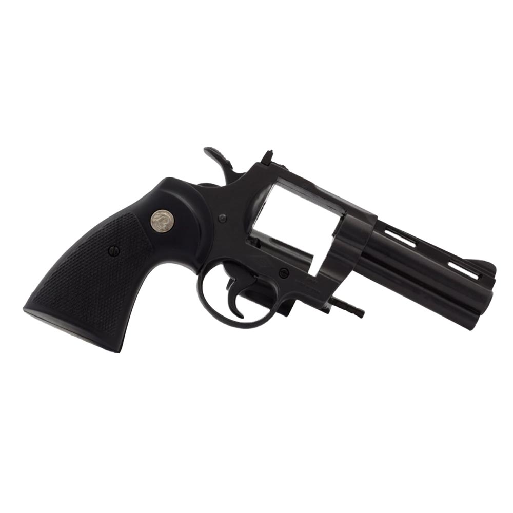 Револьвер Питон калибр .357 Magnum, длина 26 см, материал метал, пластик, модель 1955, США, цвет чер