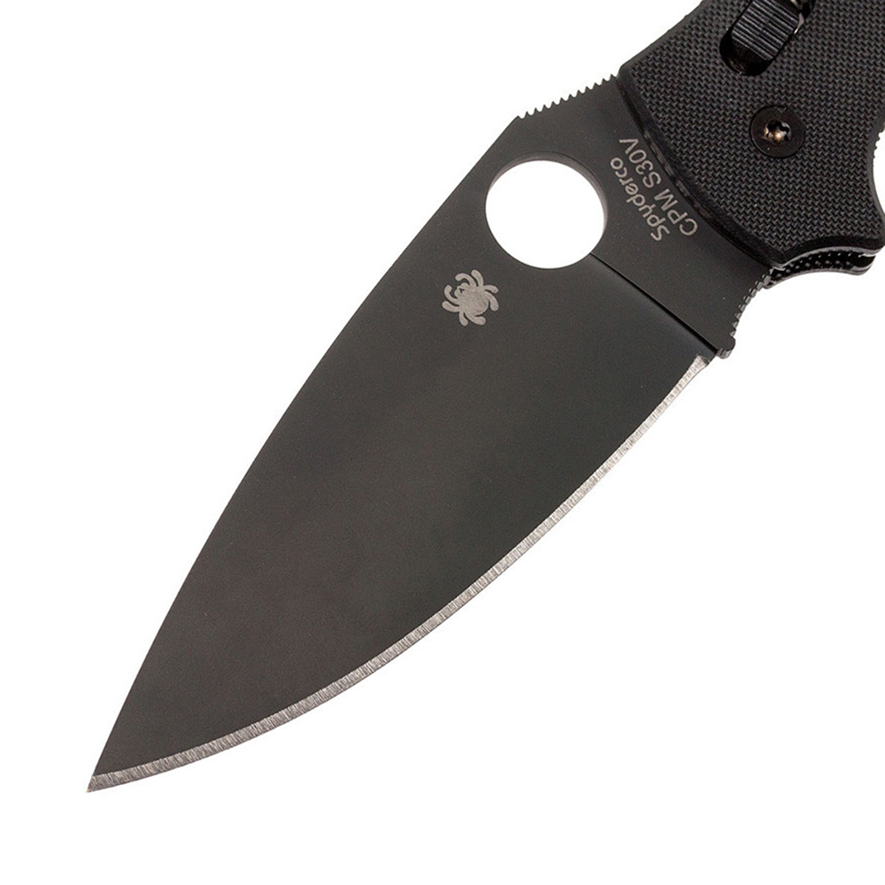 Складной нож Spyderco Manix 2 XL Black