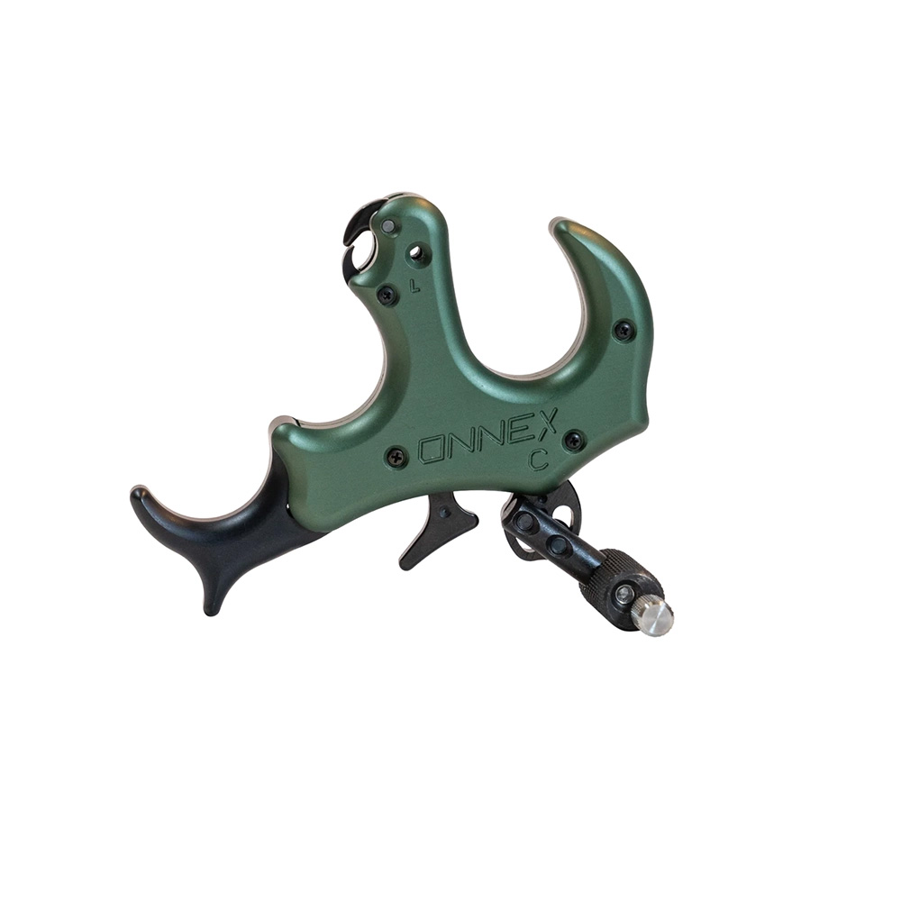 Релиз для лука Onnex кликер, Т-образный, производитель Stan, размер L, цвет серо-зеленый с черным