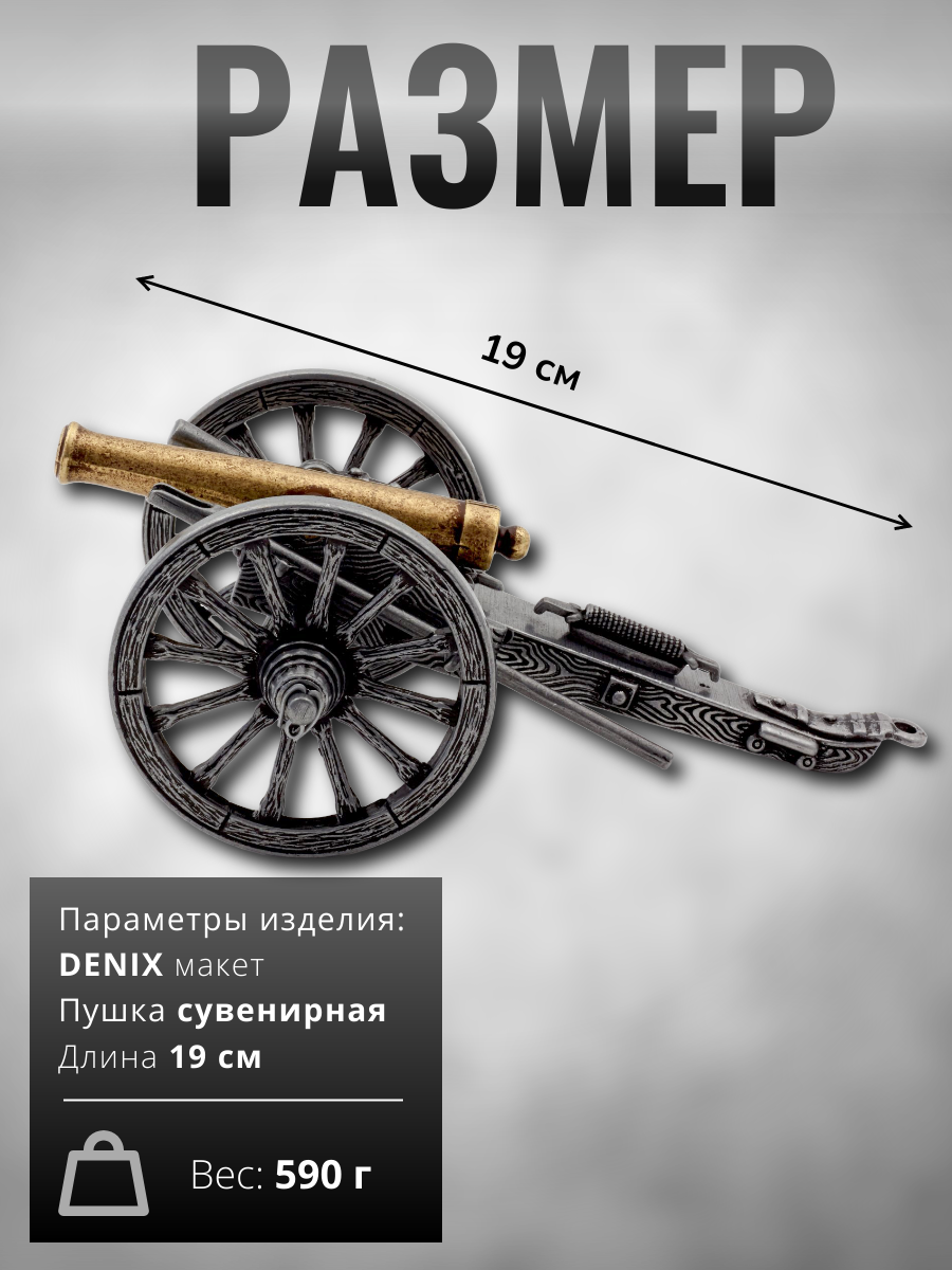 Пушка декоративная (США, 1861 г., Гражданская война)