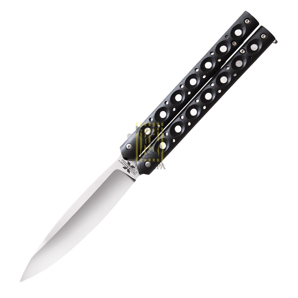 Нож "Griv-Ex Paradox" складной, сталь AUS 8A, рукоять чёрный грайвори, клипса