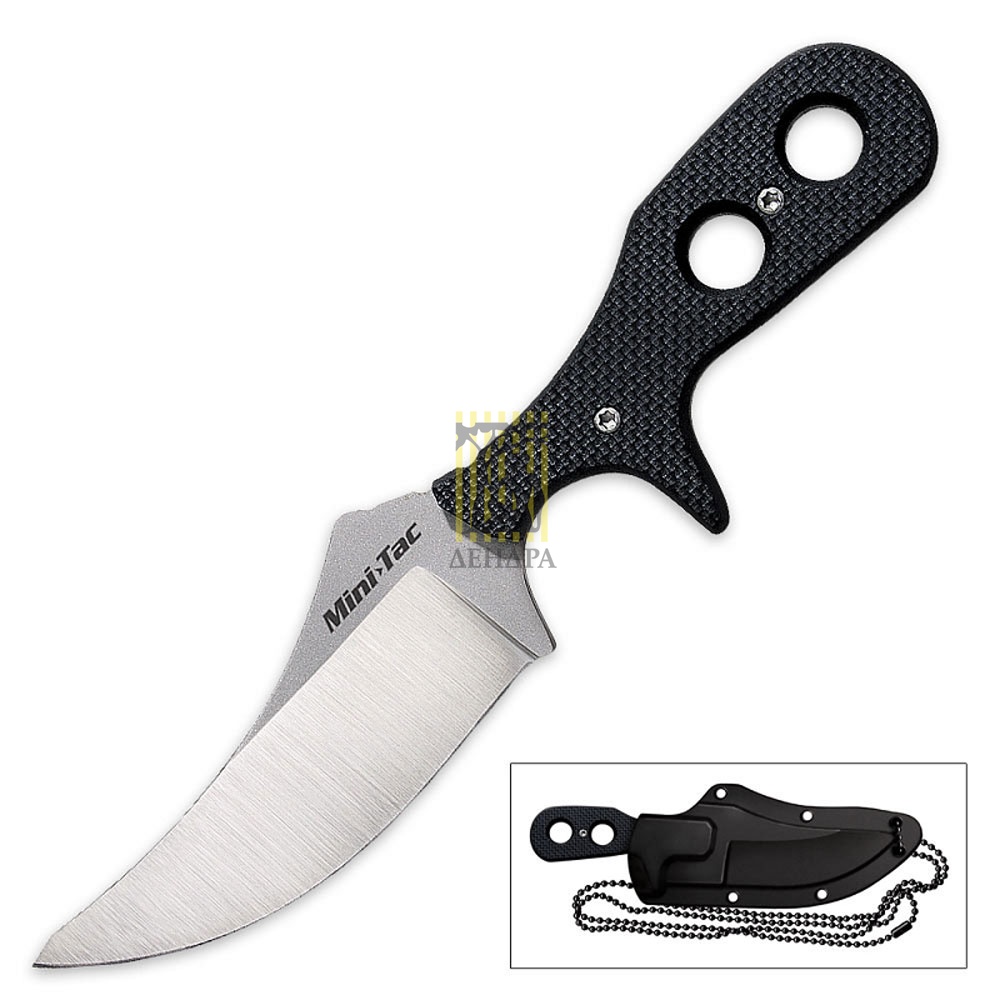 Нож-скиннер серии Mini Tac,AUS 8A, рук.G-10,ножны